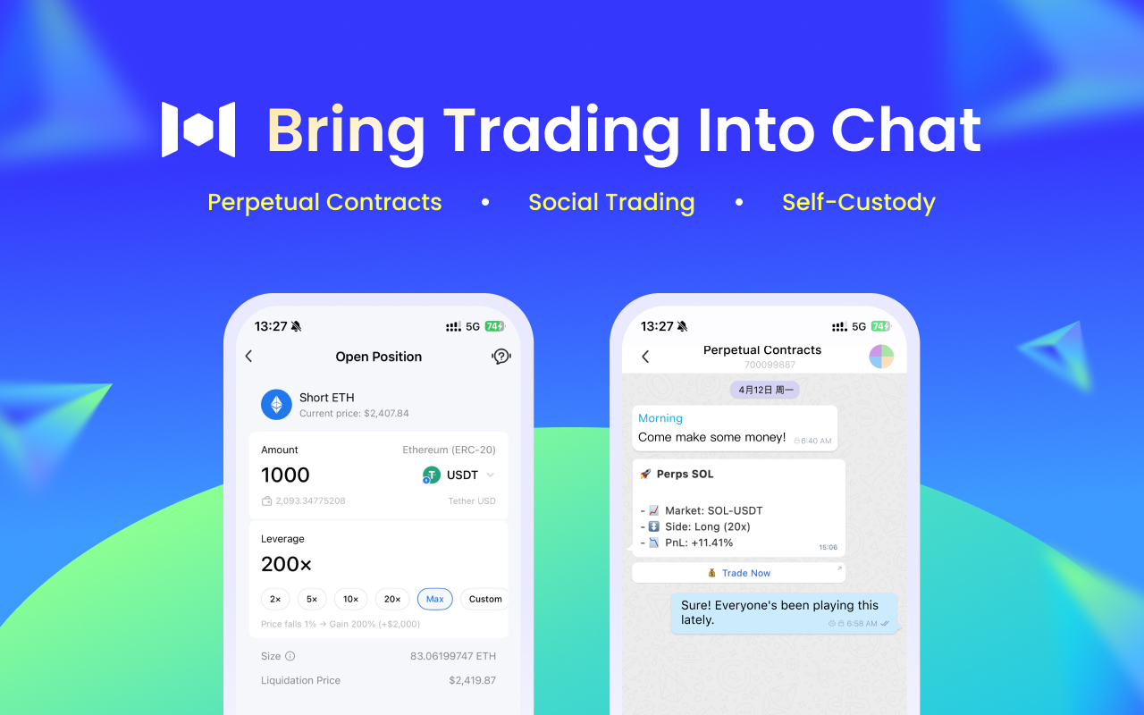 Mixin Launches U-Margined Perpetual Contracts, Bringing Derivatives Trading Into Chat